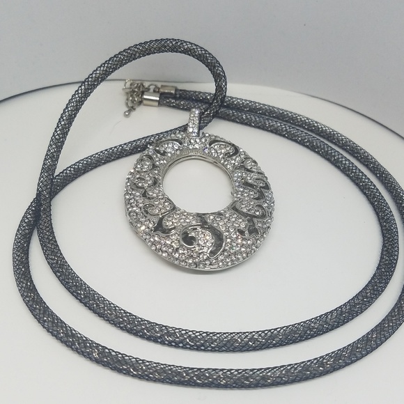 large crystal covered pendant - Picture 3 of 6